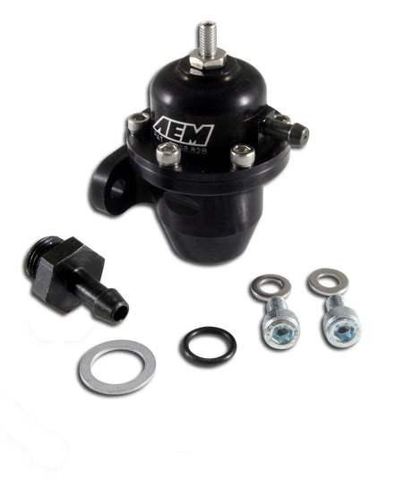 AEM Adjustable Fuel Pressure Regulator - 25-300BK