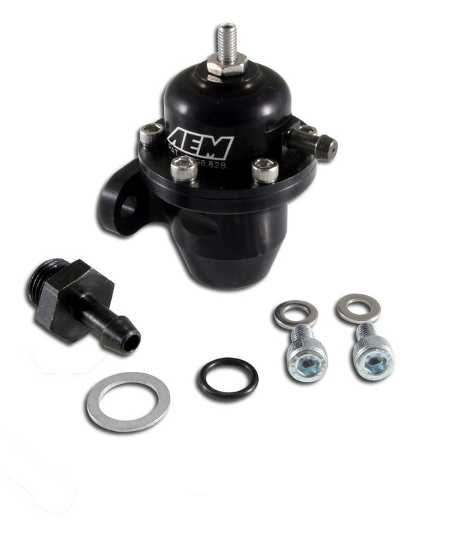 AEM Adjustable Fuel Pressure Regulator - 25-300BK