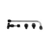 Quick Fuel Dual Feed Fuel Line #6AN (Black) - 34-600BKQFT