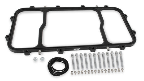 NOS Dry Nitrous Plate for Holley LS Hi-Ram EFI Intake Manifolds-Black - 12535BNOS