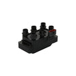 MSD Street Fire Ignition Coil Pack, 1994-2000 Ford 6-Tower DIS Style, Black, Single - 5528
