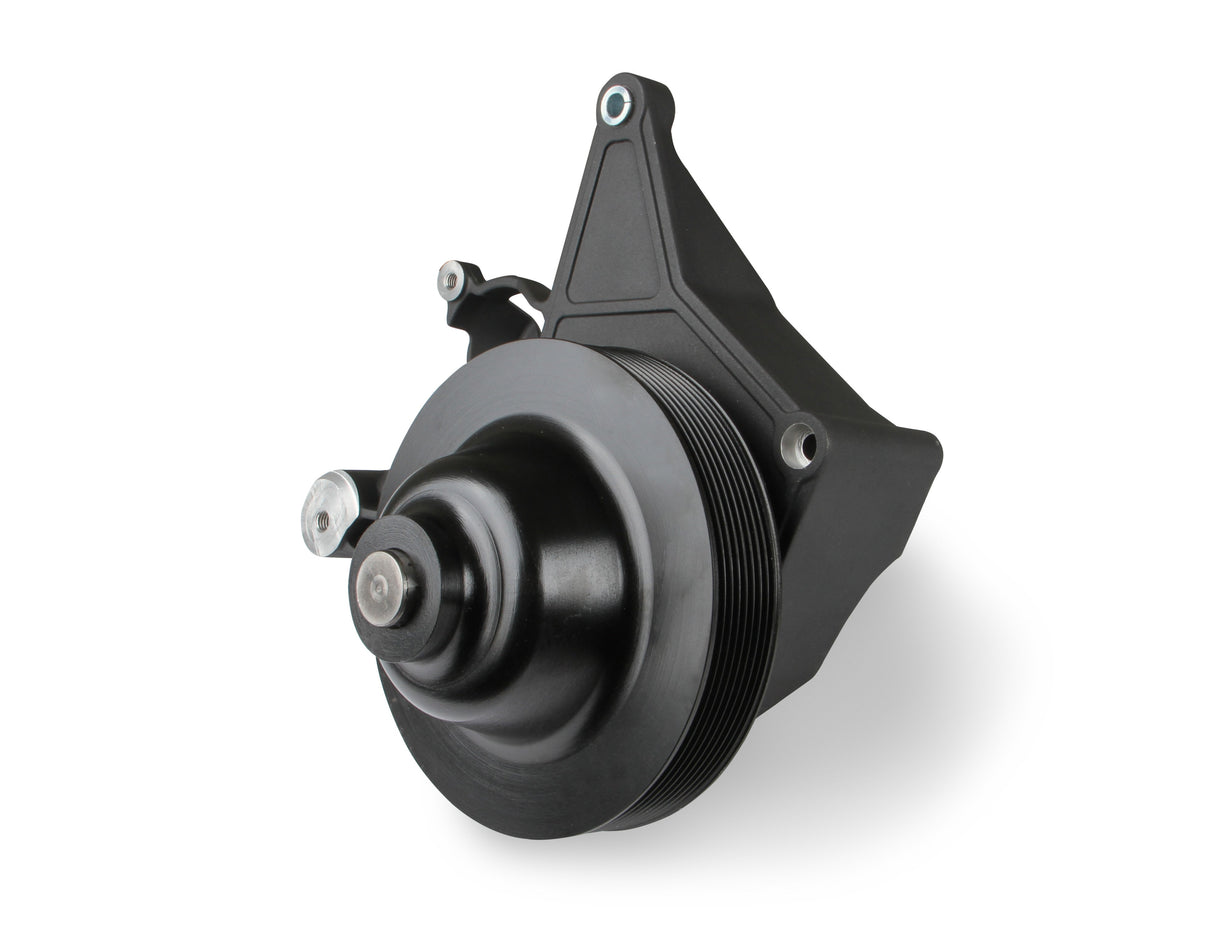 Holley BRACKET KIT, P/S LT4-W SHORT SPACER NATURAL-BLACK FINISH - 97-253BK