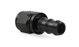 Mr Gasket -10 AN Straight Push-On Hose Ends - Black - 200110-BL