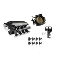 Holley EFI LS1 (Cath) Hi-Ram Black Kit with 92mm TB and 100s - 300-122BK-100K