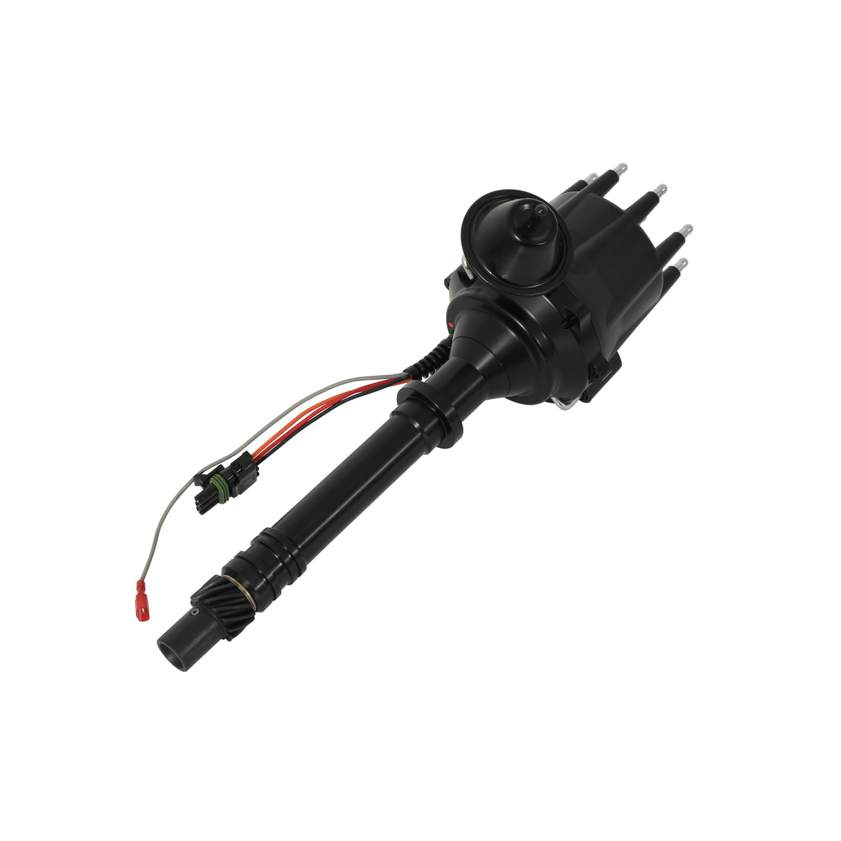 MSD Black Chevy V8 w/Internal Module Distributor - 83603