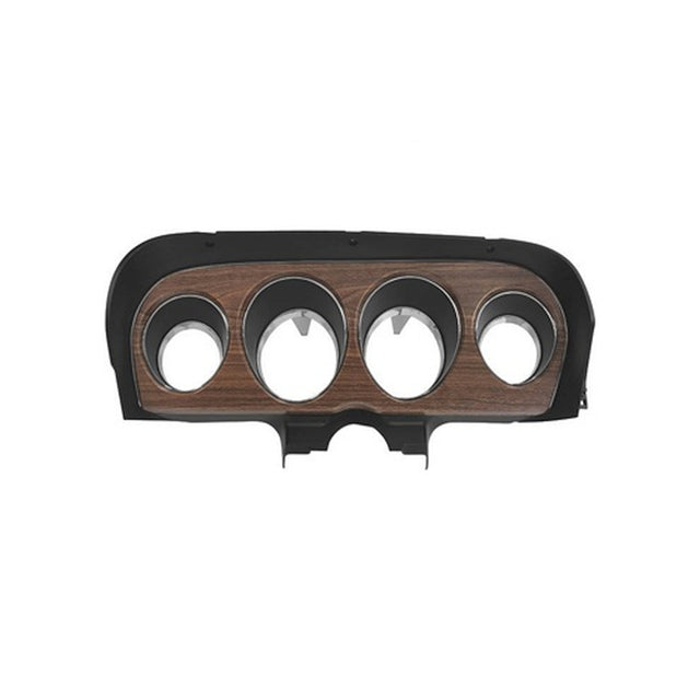 Scott Drake 1970 Deluxe Instrument Bezel, Woodgrain - D0ZZ-10838-D