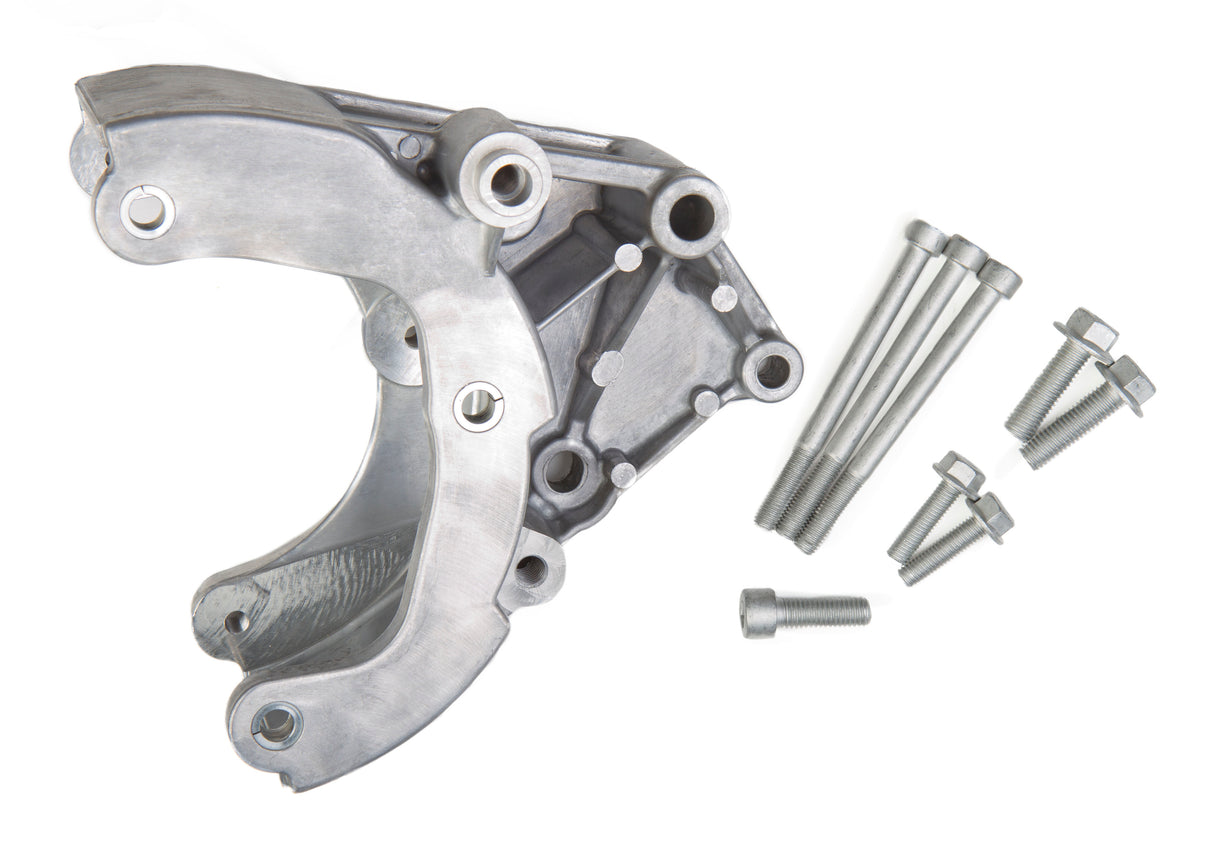 Holley 20-133 LS High-Mount A/C Accessory Drive Bracket - Passenger's Side A/C Bracket - works with R4 compressor