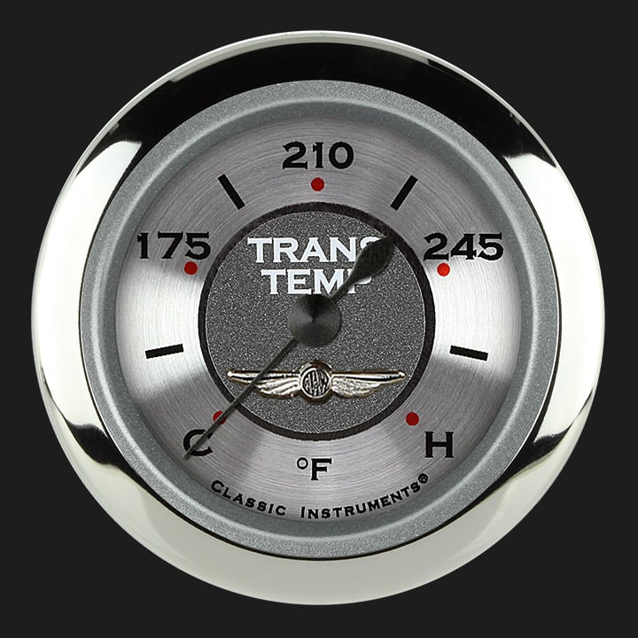 Classic Instruments All American 2 1/8" Transmission Temperature Gauge - AW127SRC