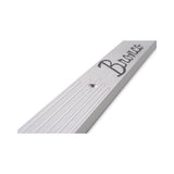 Scott Drake Door Sill Plates with Bronco Logo Billet Aluminum Pair - C6TZ-6513208-B
