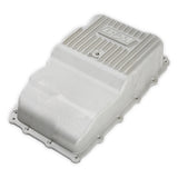 B&M Hi-Tek Heavy-Duty Deep Transmission Pan - GM 10L80 - Aluminum - Natural - 70401