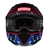 Simpson Motorcycle Speed Bandit Helmet - Americana Classic - Large - SPBAM1LG