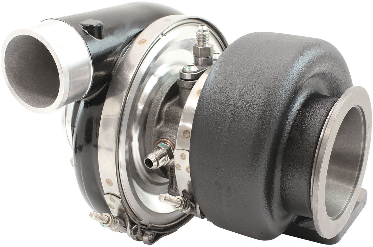 Aeroflow BOOSTED 7170 T4 0.95 Turbocharger 1150HP, Black Finish - AF8005-4064BLK