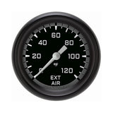 Classic Instruments Autocross Gray 2-5/8" External Air Tempature Gauge - AX399GBPF