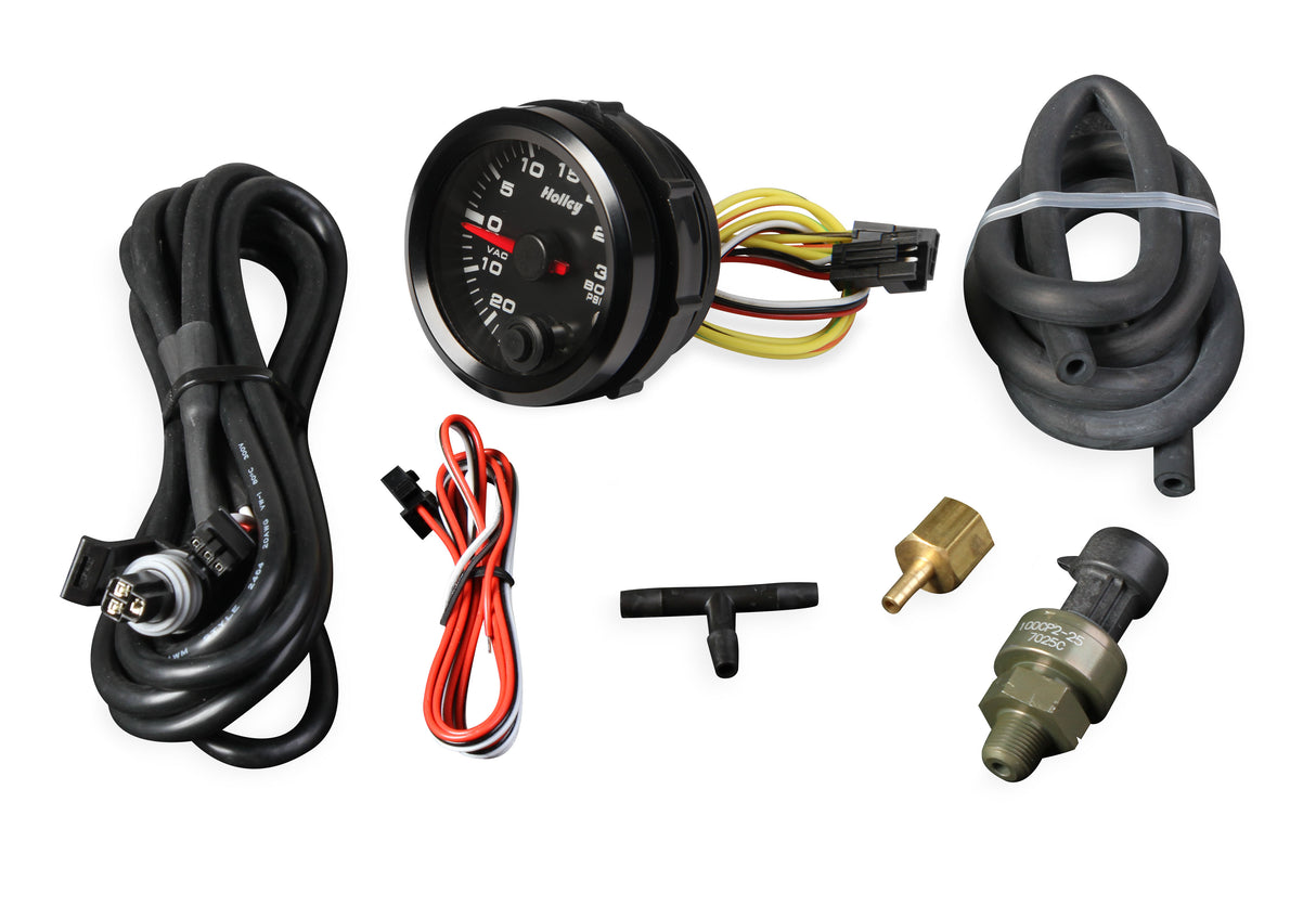 Holley 26-606 Analog Style Boost/Vacuum Gauge