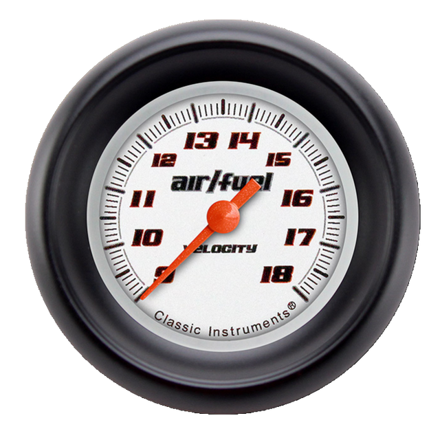 Classic Instruments Velocity Black 2" Air / Fuel Ratio Gauge - VS194BAPF