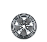 Scott Drake 14x6 Styled Steel Wheel Chrome/Charcoal - C5ZZ-1007-DR