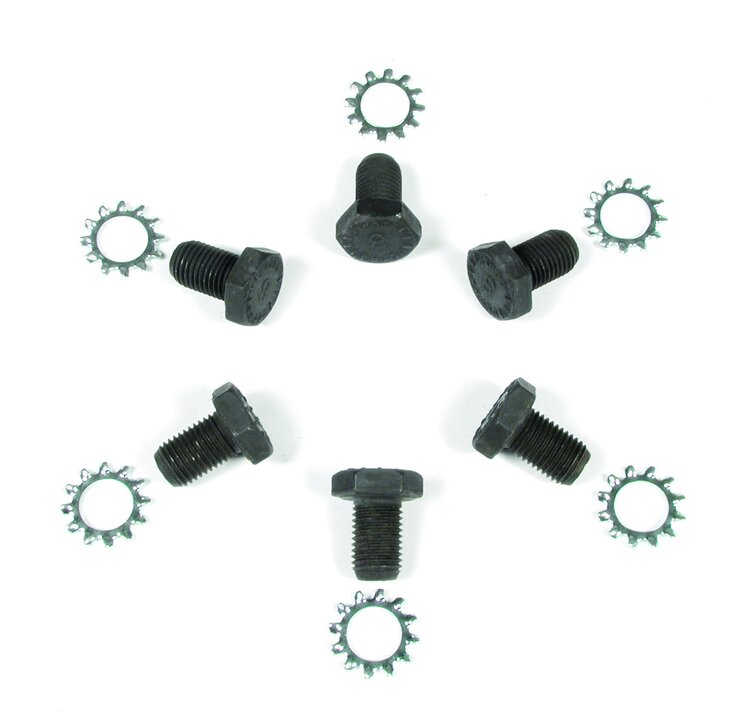 Mr Gasket Flexplate Bolts - GM - 7/16-20 x 11/16 Inch - 6710