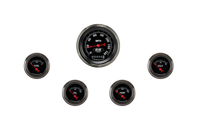 Classic Instruments SO-CAL SERIES 5 GAUGE SET - SC00SLC
