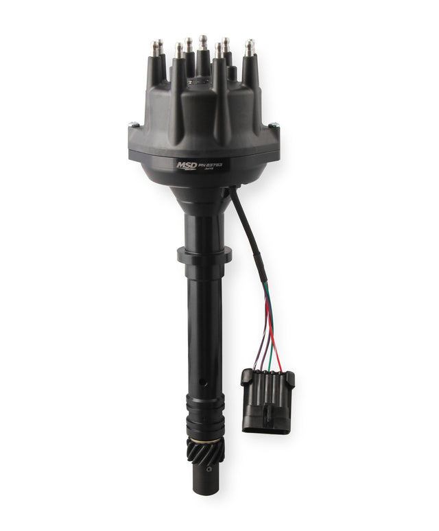 MSD Black Chevy Small / Big Block Dual Sync Distributor - 23753