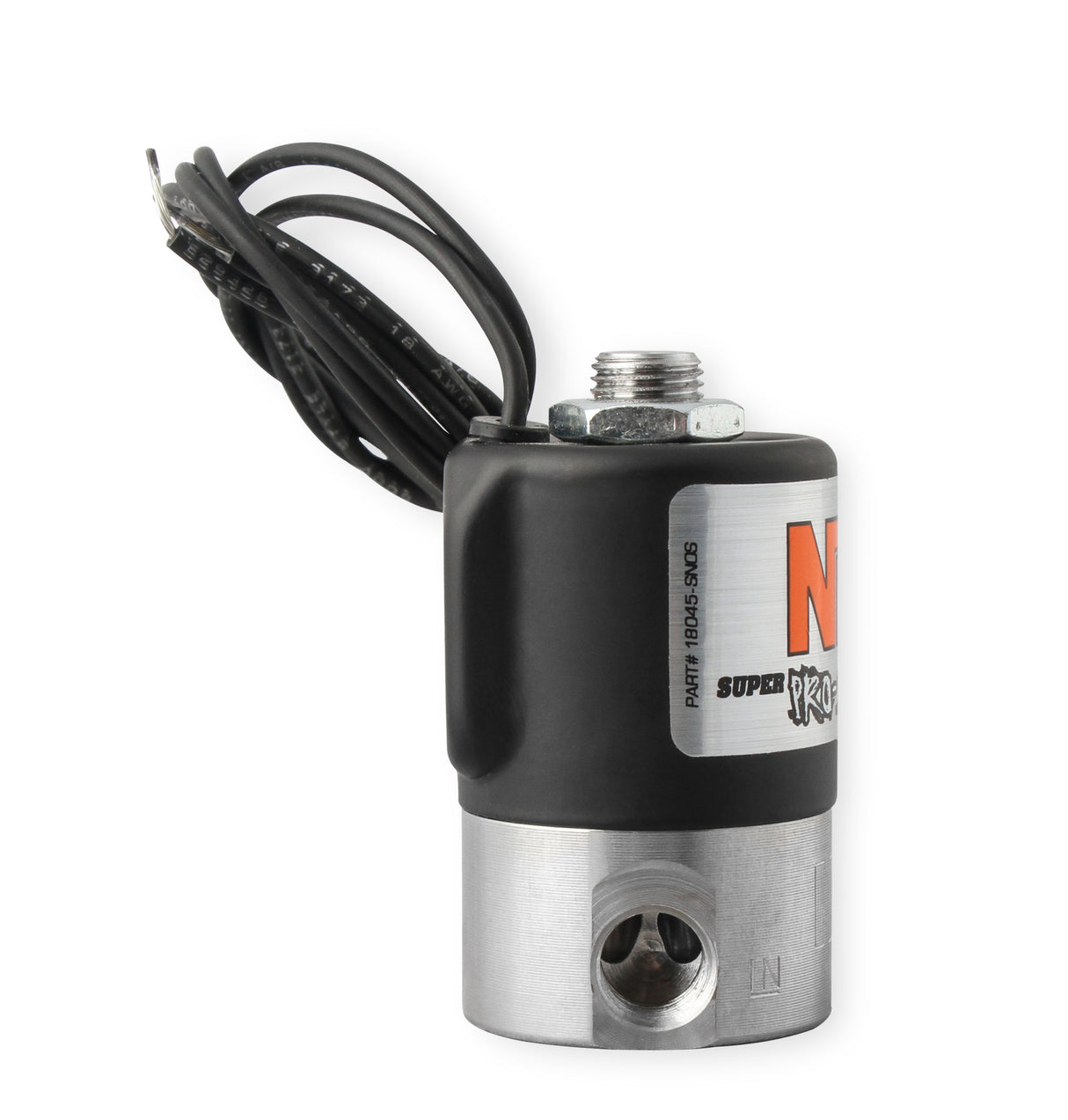 NOS Nitrous Solenoid - Black - 18045BNOS