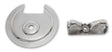 Scott Drake 66-77 Bronco Spare Tire Retainer Plate and Wing Nut Stainless Steel - C8TZ-1424-62-SK