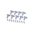 MSD Distributor Boot & Terminal Kit 90 Deg HEI Gray - 8849