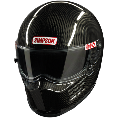 Simpson Carbon Bandit Racing Helmet No Vent MD - 720102C