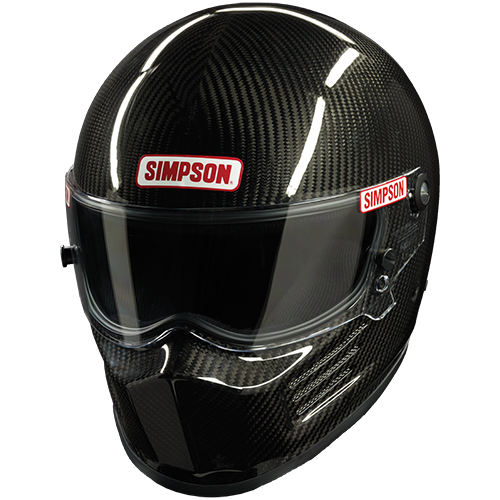 Simpson Carbon Bandit Racing Helmet No Vent MD - 720102C