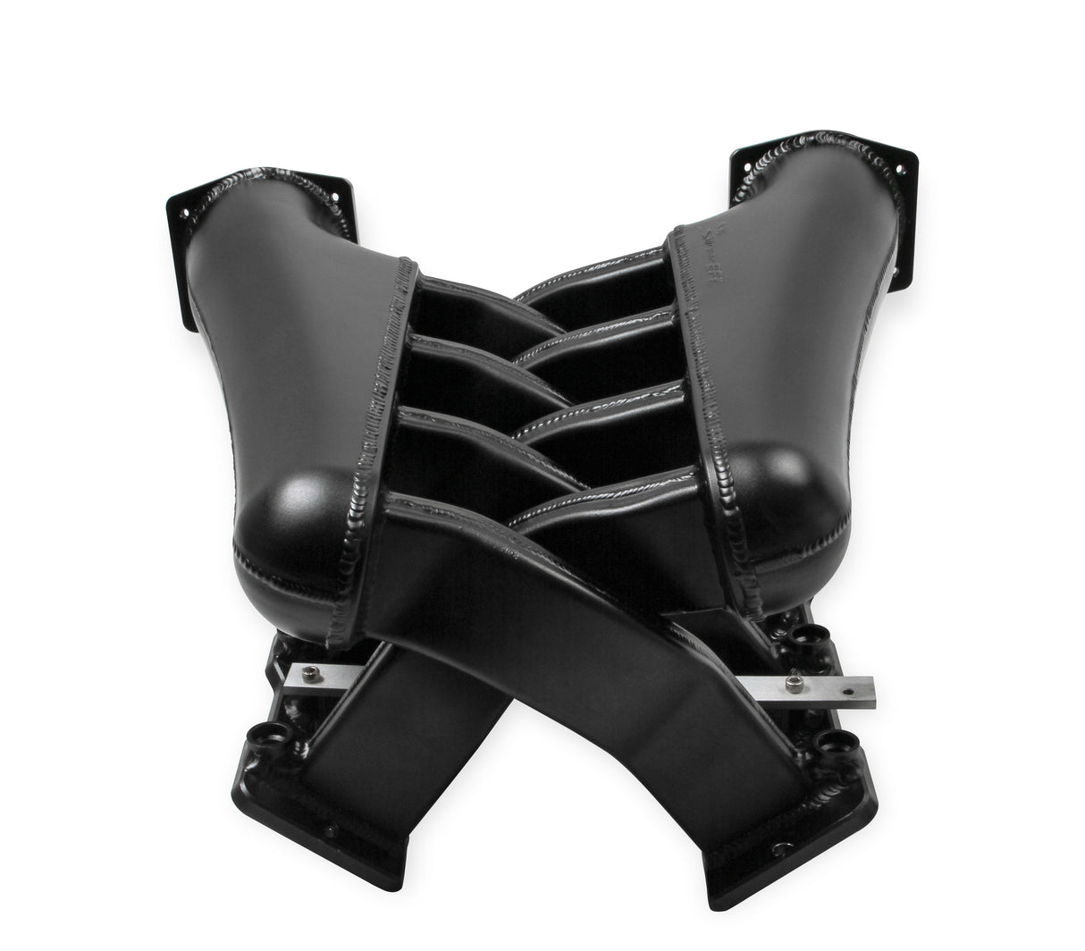 Holley 820242 Sniper EFI Fabricated Intake Manifold Dual Plenum 102mm LS1/2/6, Rail Kit - Blk