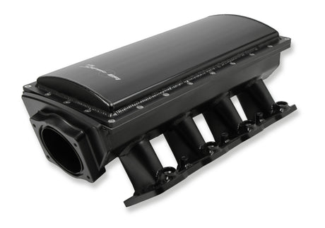 Holley 832142 Sniper EFI Fabricated Race Series Intake Manifold - GM LS1/LS2/LS6 - Black