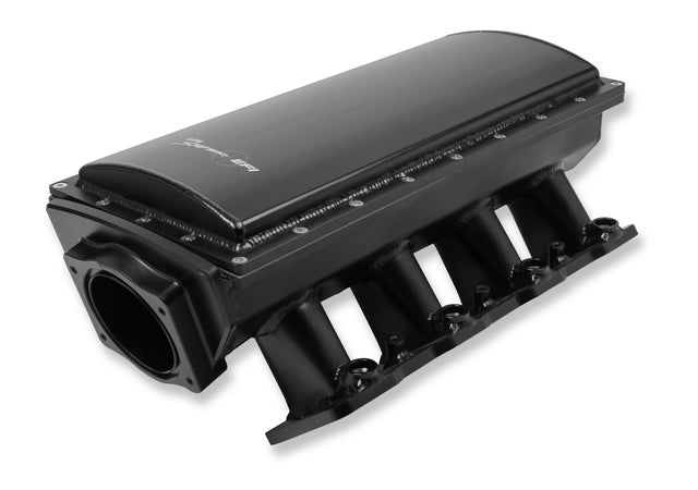 Holley 832142 Sniper EFI Fabricated Race Series Intake Manifold - GM LS1/LS2/LS6 - Black