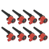 MSD Ignition Coil - Blaster - Ford 4-Valve V8 - Red - 8-pack - 82448