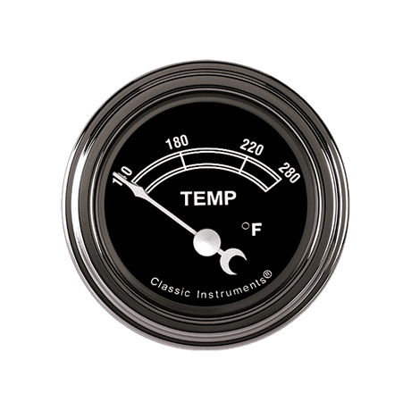 Classic Instruments Traditional 2 1/8" Water Temp - TR26SLF