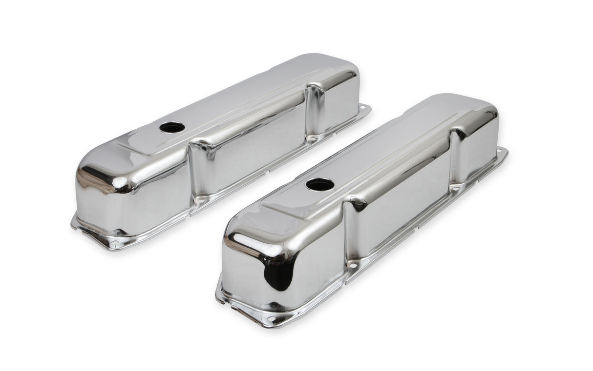 Mr Gasket Chrome Valve Covers - 9807