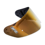 Simpson Motorcycle Ghost/Speed Bandit Helmet Optional Shield - Gold Mirror - GBGSE