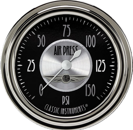 Classic Instruments All American Tradition 2 5/8" Air Pressure Gauge - AT318SLC