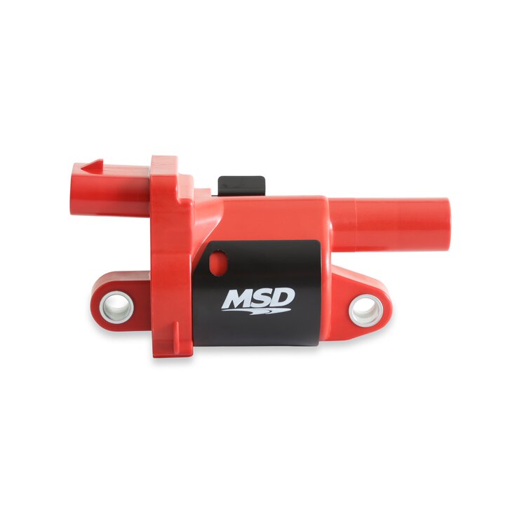 MSD Ignition Coil - Blaster Series - Gen V GDI Engine - Red - 8-Pack - Round - 82688