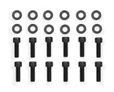 Holley 890005B Sniper Valve Cover - Fabricated Aluminum - Chrysler BB - Short Bolt - Black