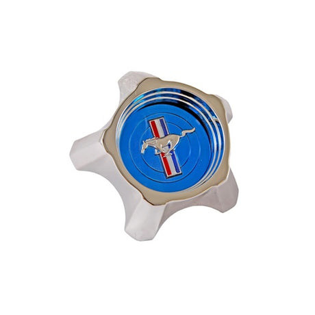 Scott Drake Styled Steel Hub Cap (Blue, Original Design) - C7ZZ-1130-A