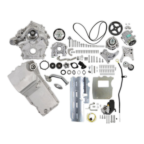 Holley Godzilla High-Mount Accessory Drive - With Holley Swap Oil Pan and Pump - Complete Kit - 20-340