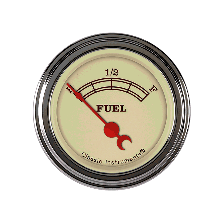 Classic Instruments Vintage 2 1/8" Fuel - VT12SLF