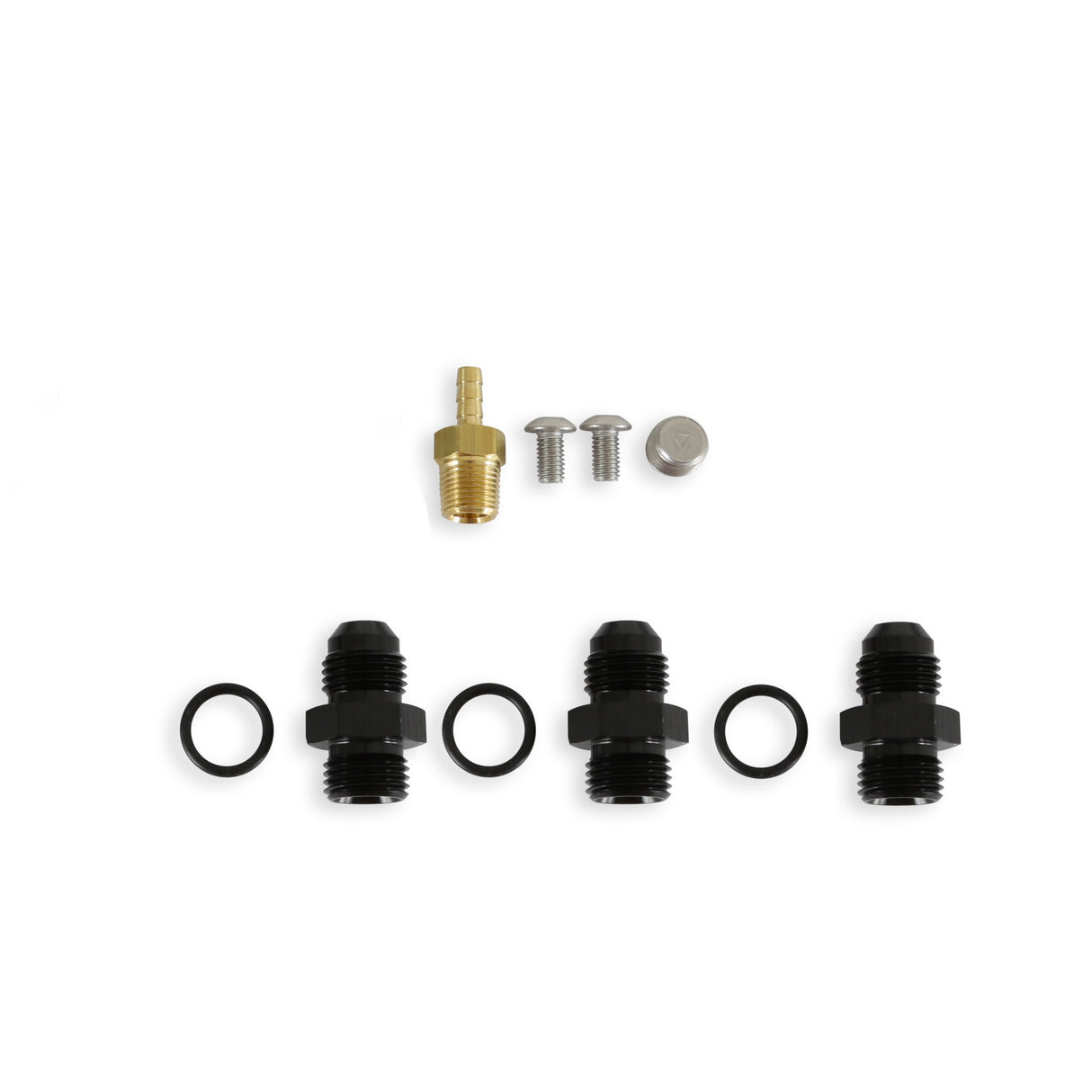 Holley 12-894KIT EFI Billet Bypass Fuel Pressure Regulator Kit 6AN