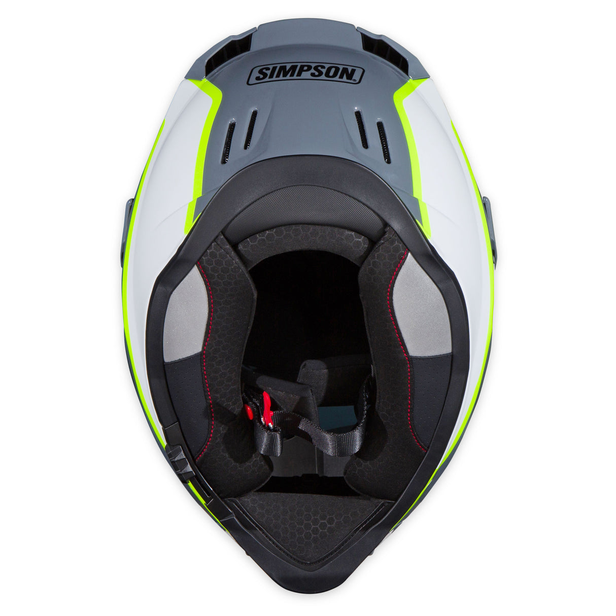 Simpson Motorcycle Xcursion Bandit Helmet - BC Yellow - Double Extra Large - XBBGWY2X
