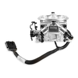 Holley 550-1074 EFI Terminator X Stealth 4150 2x4 - Shiny