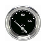 Classic Instruments Autocross Gray 2-5/8" Oil Pressure Gauge - AX281GAPF