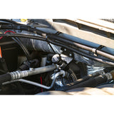 B&M Locking Auto Trans Dipstick & Tube - Billet Aluminum/Stainless Steel Braided - 22173