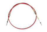 B&M Performance Shifter Cable - 6-Foot Length Double Threaded Ends - Red - 80506