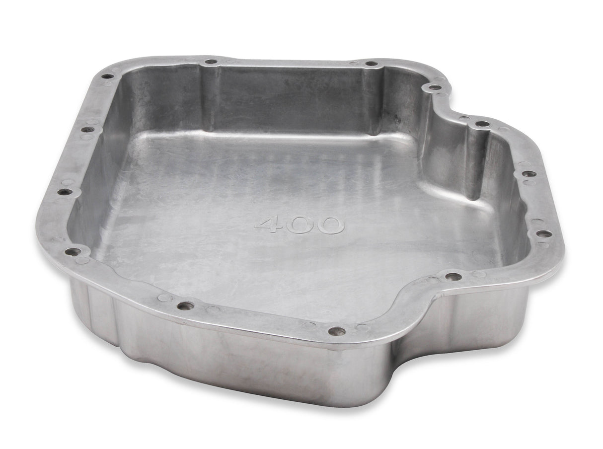 Mr Gasket Transmission Oil Pan - Polished Aluminum - 9796PMRG