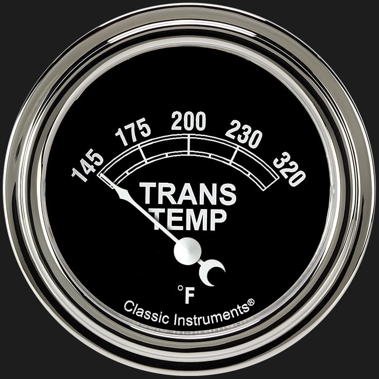 Classic Instruments Traditional 2 5/8" Transmission Temperature Gauge - TR227SLF