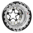 Weld Aluma-Star 15 x 12" Wheel, Black, Double Beadlock for M/T - WE88B-512282MB WE88B-512282MB